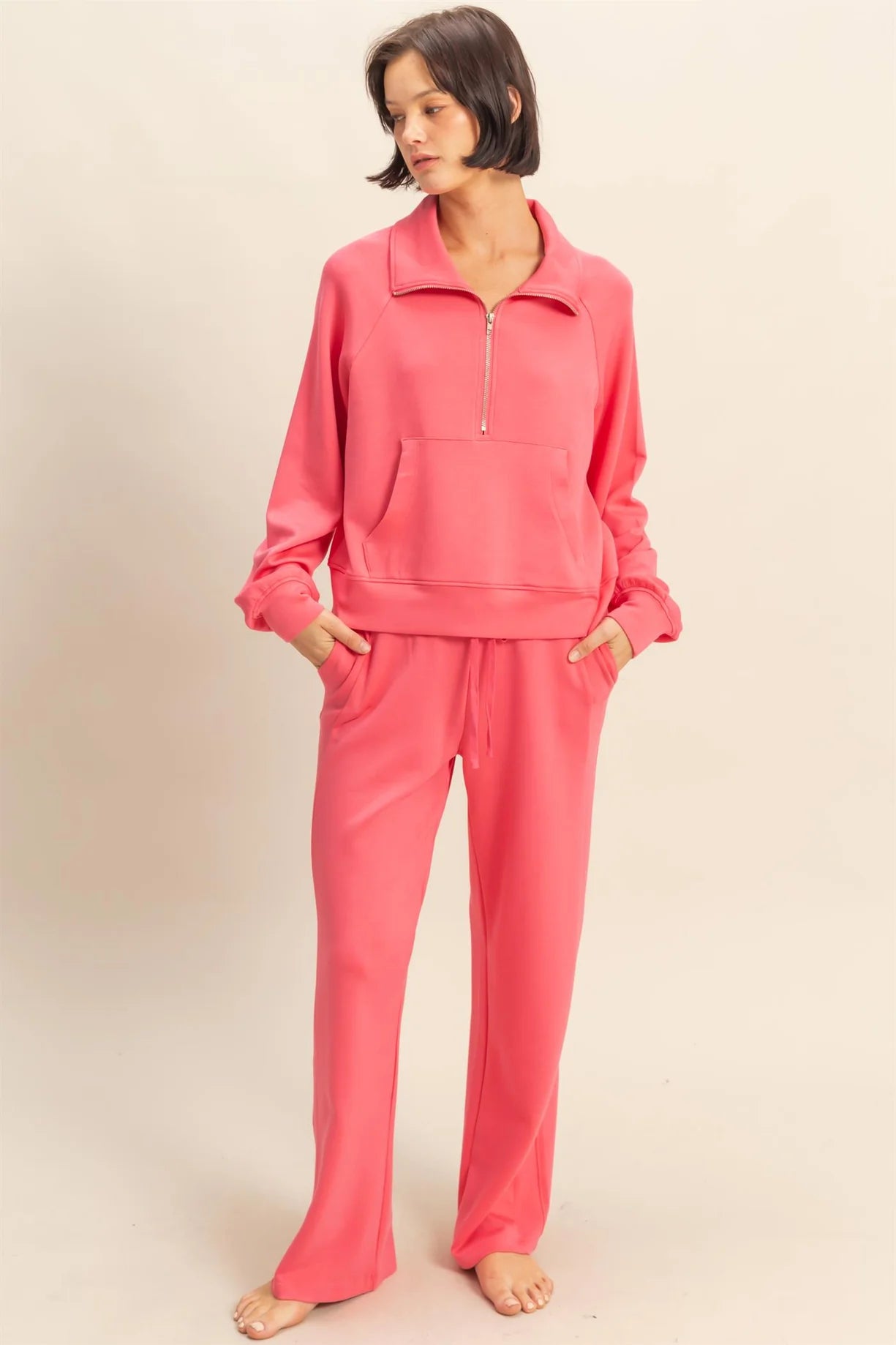 DZ25C899 Wide Leg Drawstring Sweatpants