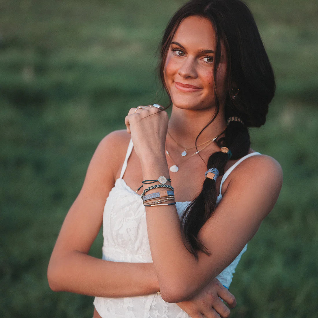 Journey Hair Tie + Bracelet Set