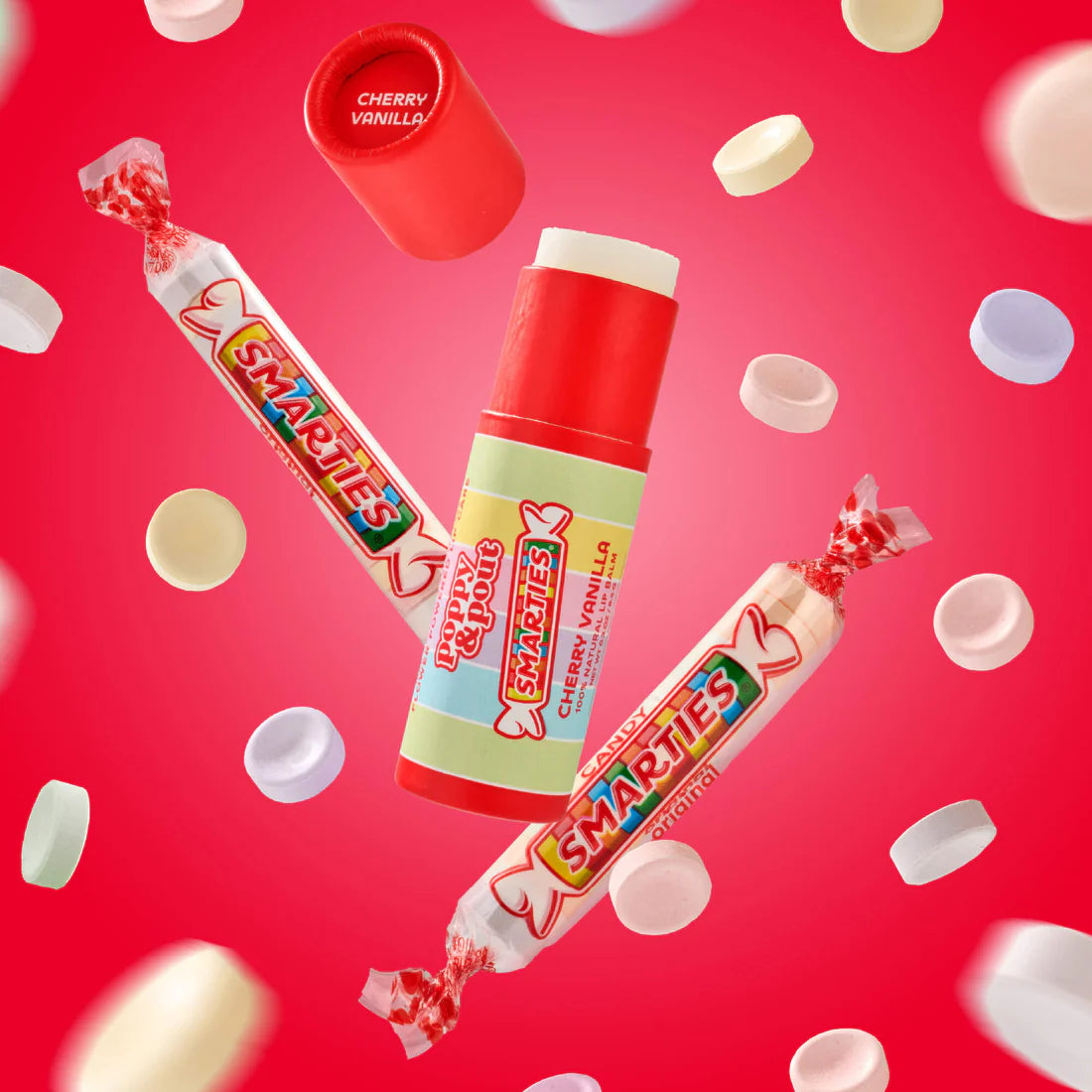 Smarties Cherry Vanilla Lip Balm