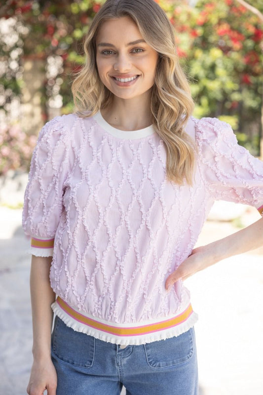 35616 Diamond Textured Top