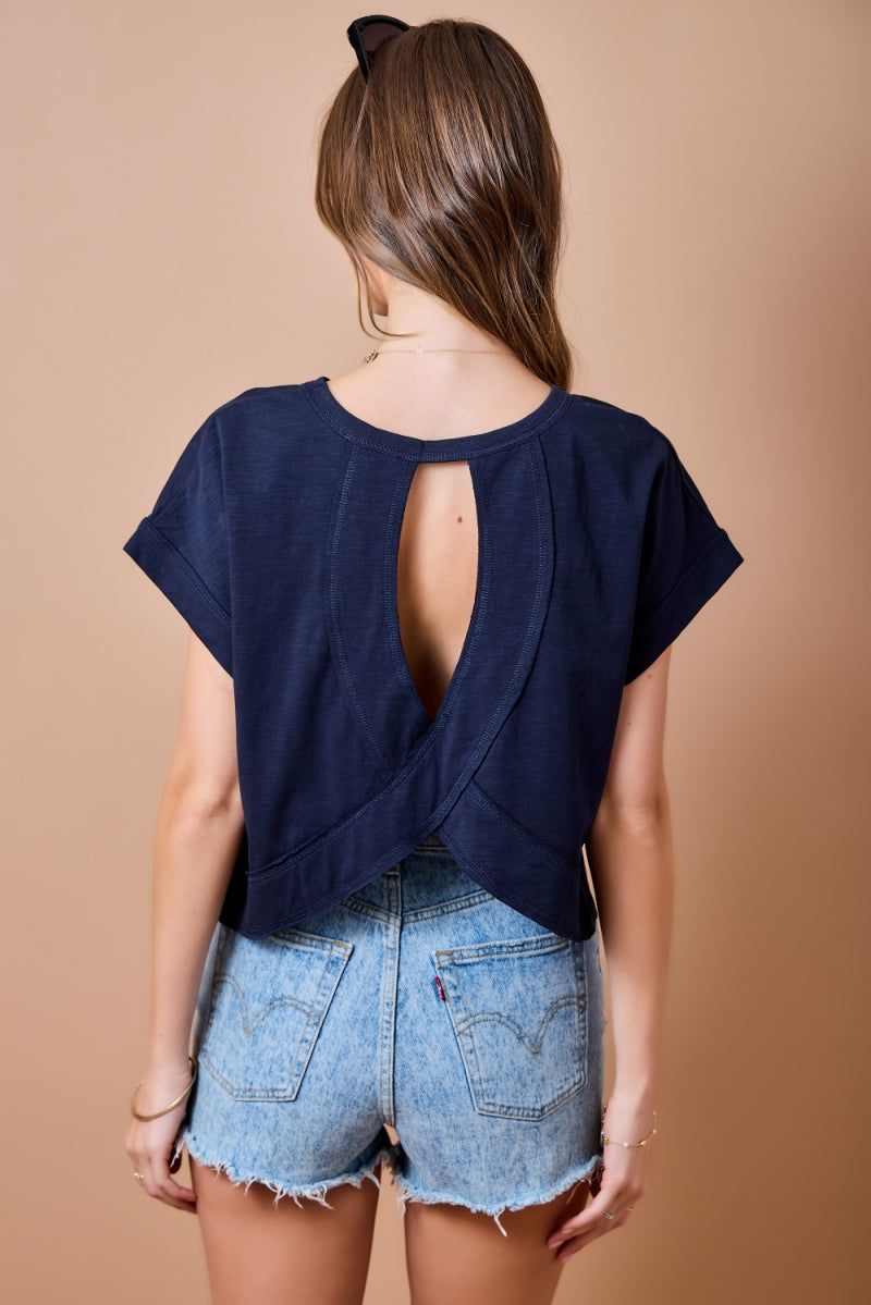 A4742 Lounge Top with Back Cutout