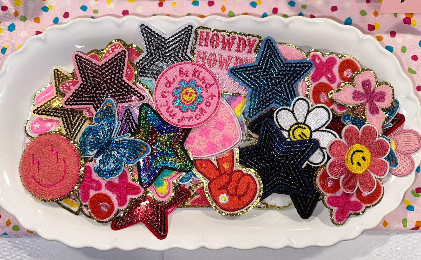 $4.00 Medium Trucker Hat Patches