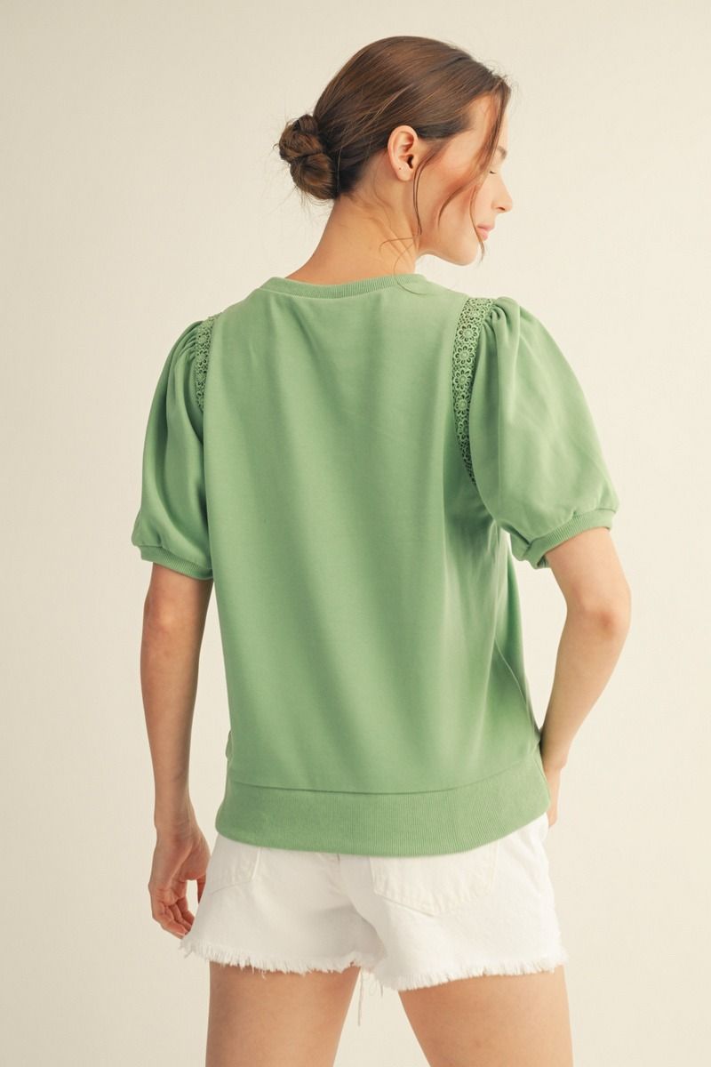 M50246 Solid Casual Top