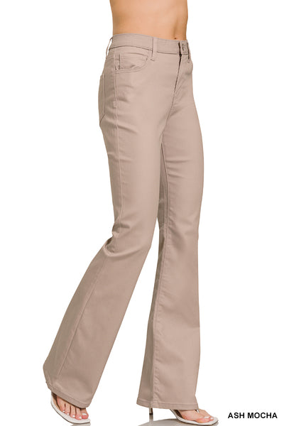 DOP-1612A Bootcut Colored Pants