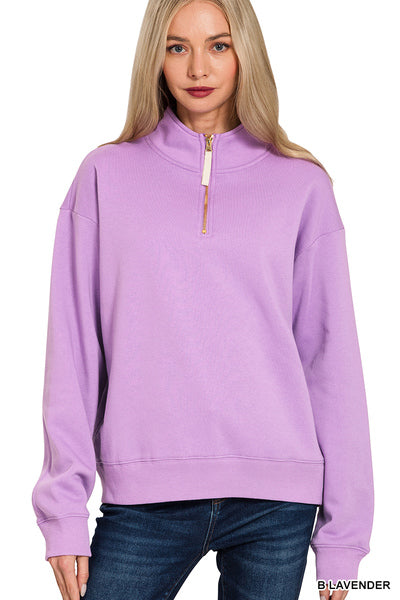 OT-4357D4 Fleece Half-Zip Sweatshirt