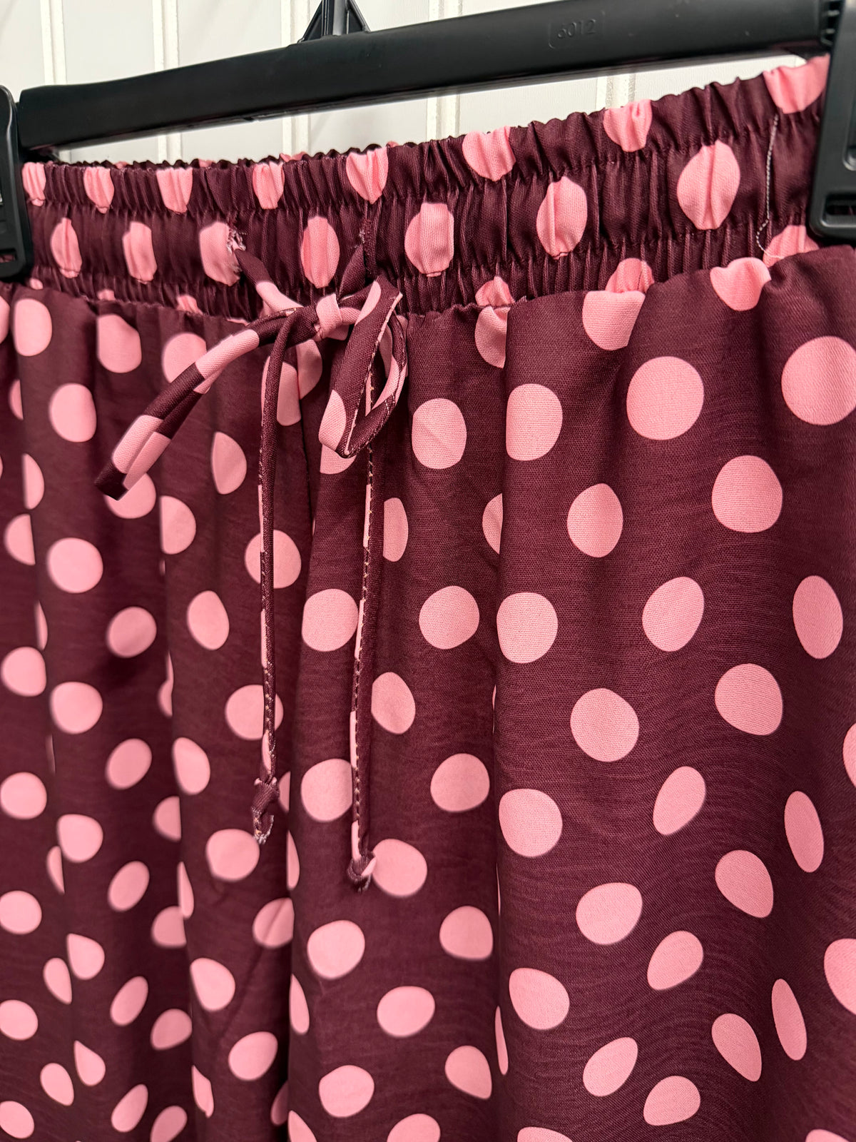 6P1534PK Polka Dot Ruffle Pants