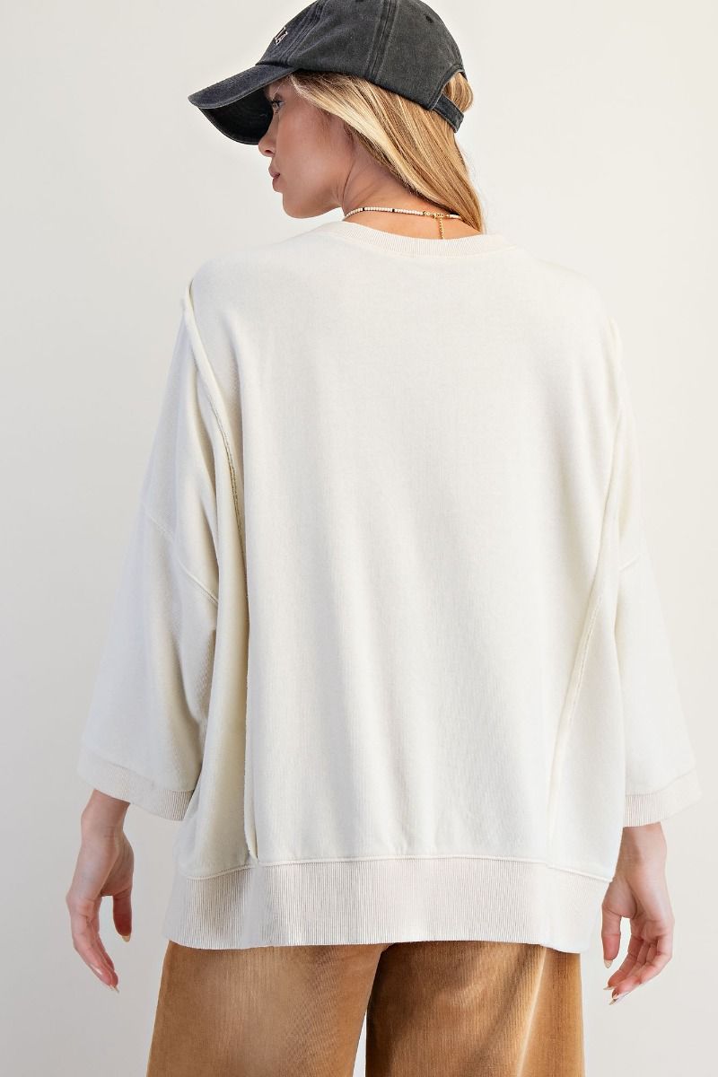 ET28101 Bow Patch Pullover