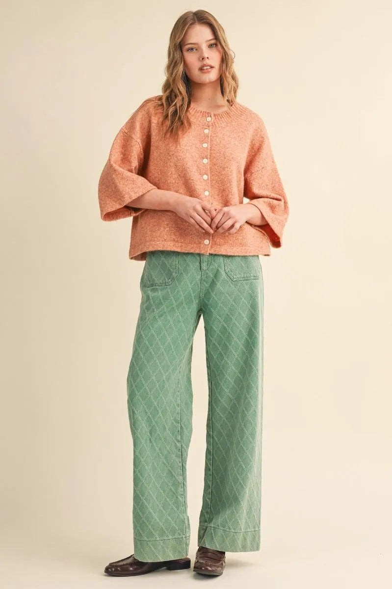 MSW11336 Short Sleeve Sweater