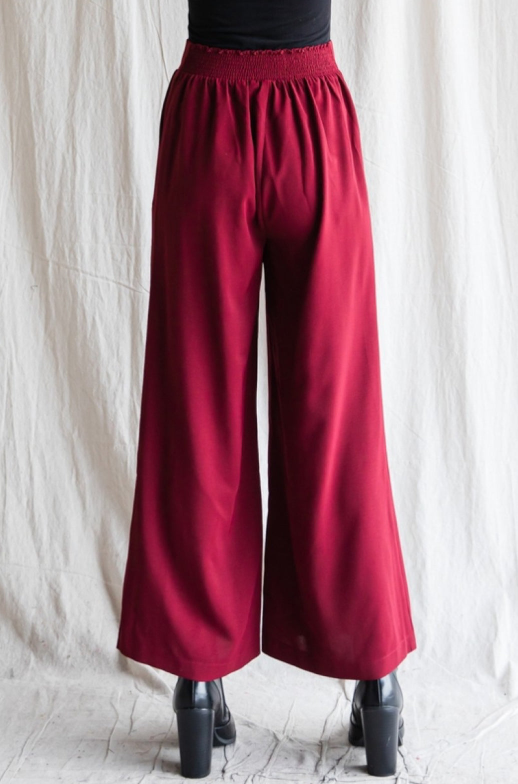 B8651 Solid Color Pants