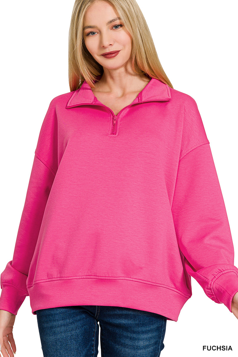 RLT-4056Y Scuba Half-Zip Pullover