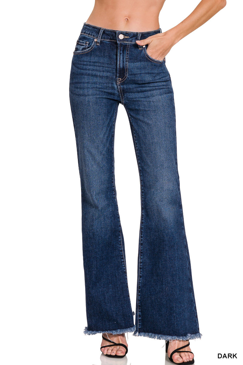 DTP-1976DD High Rise Bell Bottom Jeans