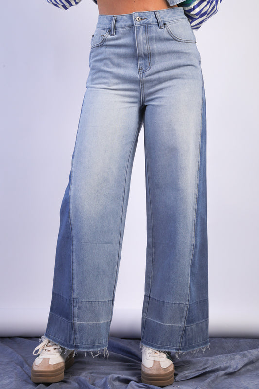 VJP90031 Wide Leg Denim Jeans