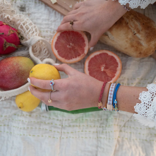 Dolce Vita Hair Tie + Bracelet Set