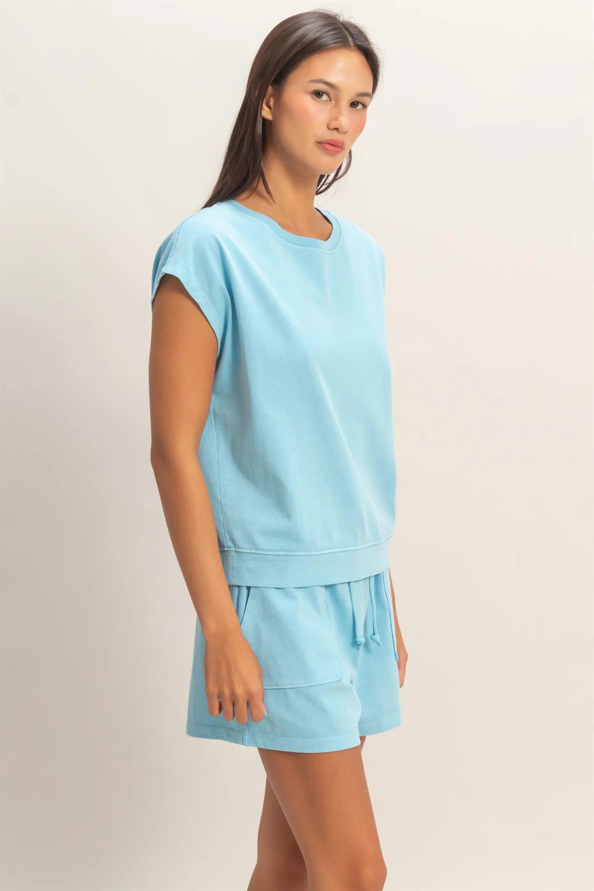DZ26A028-SET Solid Shorts Set