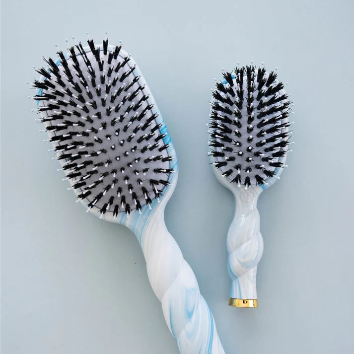 TELETIES Mini Boar Bristle Hair Brush