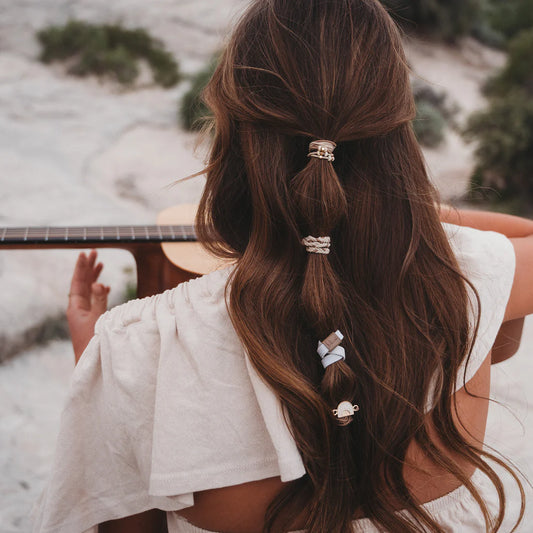 Rise Hair Tie + Bracelet Set