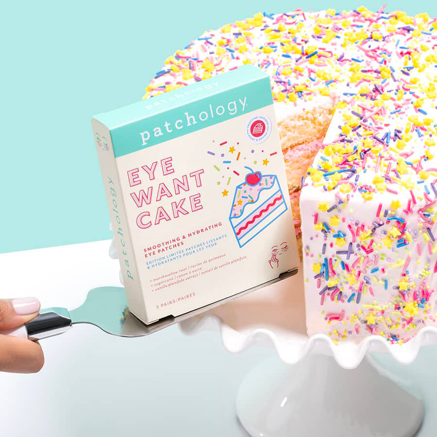 Eye Want Cake Confetti Eye Patches