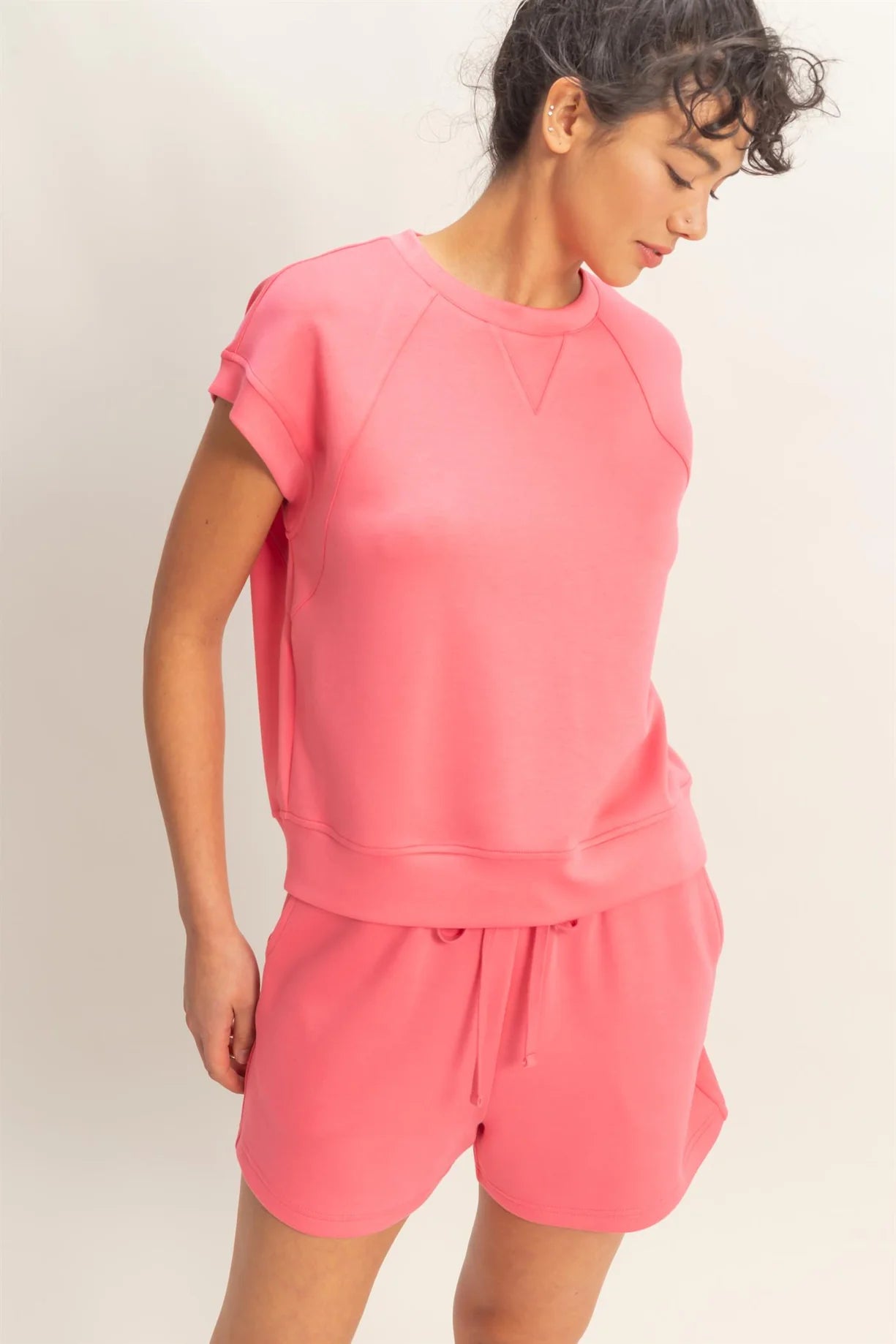 DZ26C575-SET Solid Shorts Set