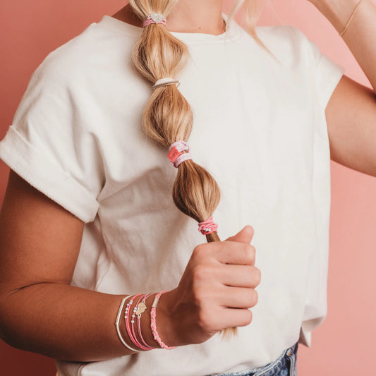 Hope Hair Tie + Bracelet Set