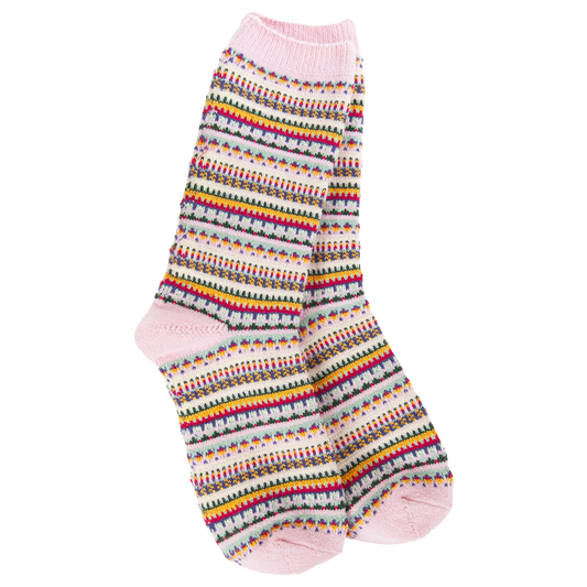 WSBOCRW Weekend Boho Crew Socks
