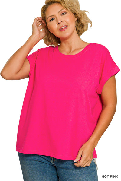 CT-3381X5 Curvy Relaxed Fit Top