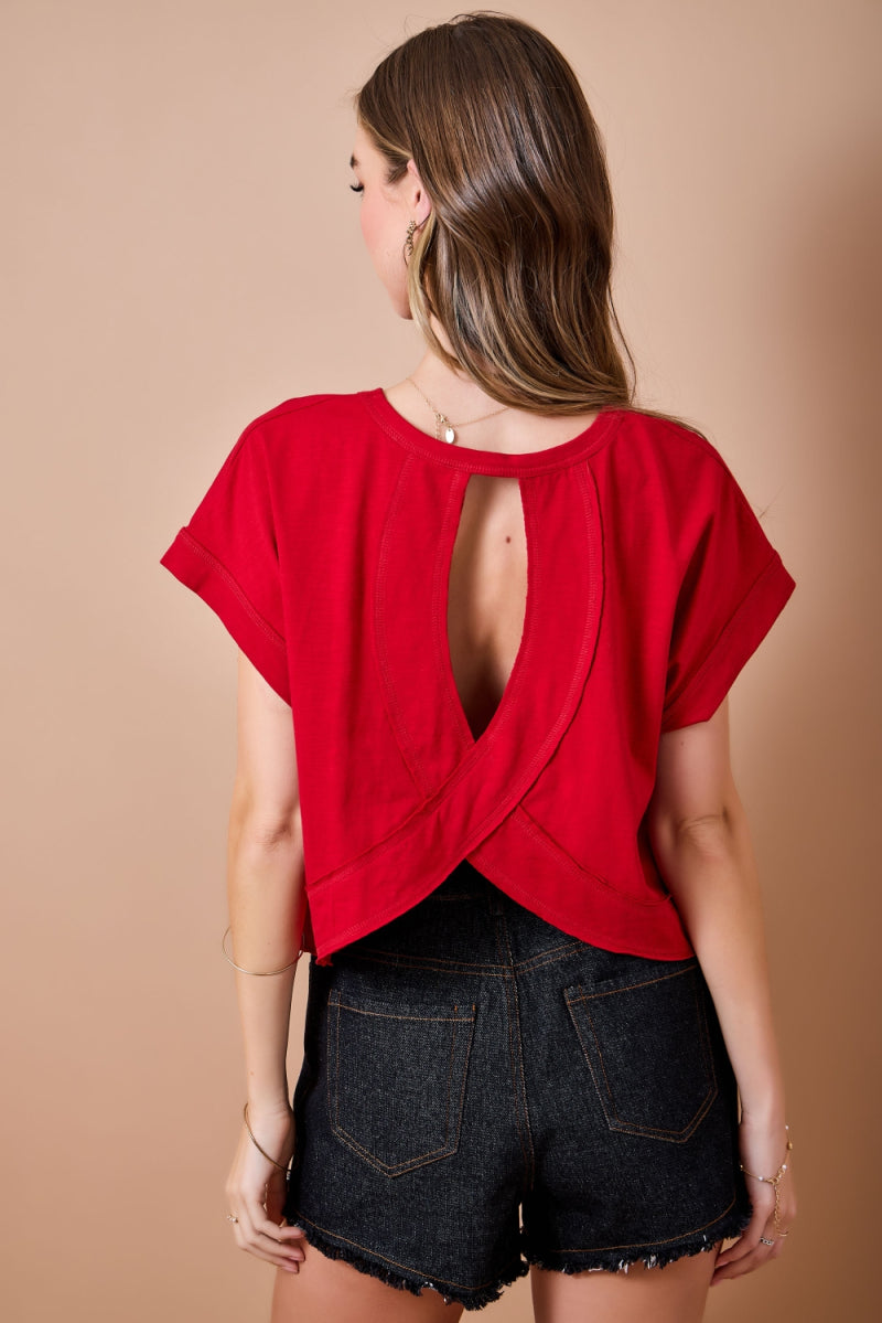 A4742 Lounge Top with Back Cutout