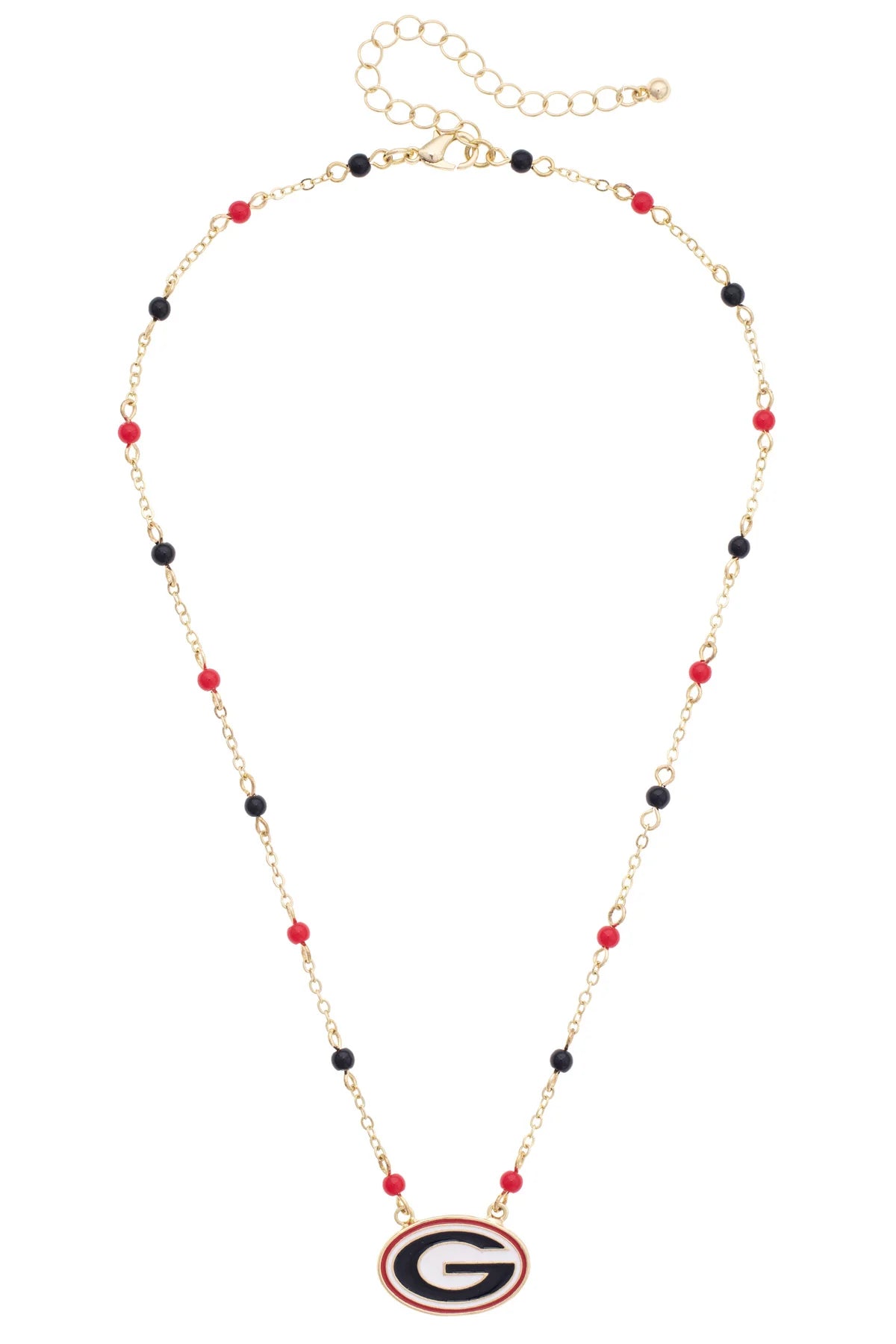 Georgia Bulldogs Logo Layering Necklace