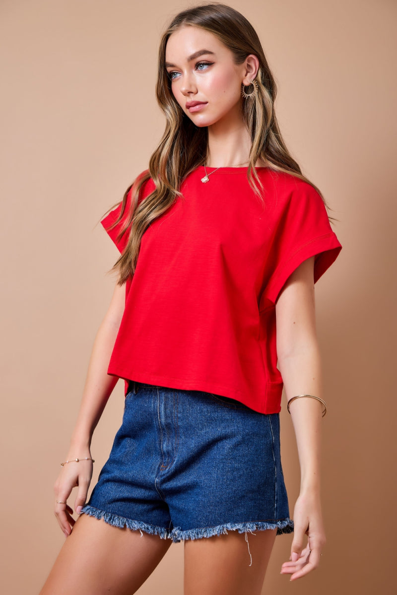 A4742 Lounge Top with Back Cutout