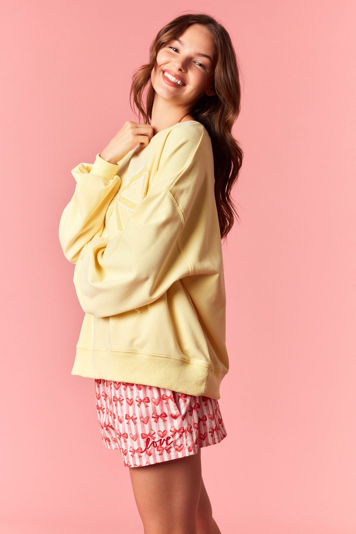 IKT300394-03 Bow Detail Sweatshirt