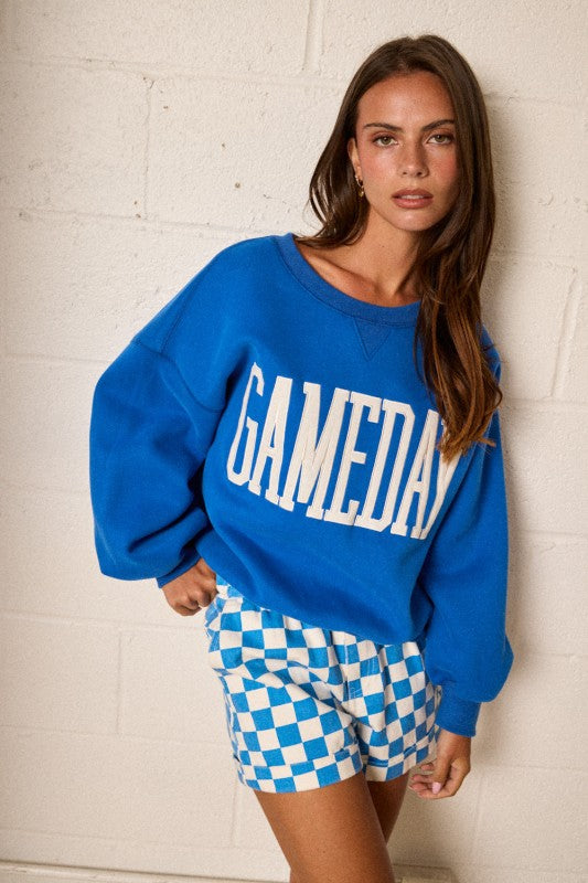 PT18777 Heather GameDay Sweatshirt