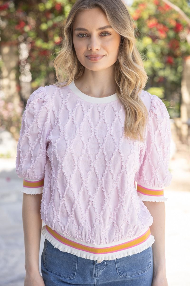 35616 Diamond Textured Top