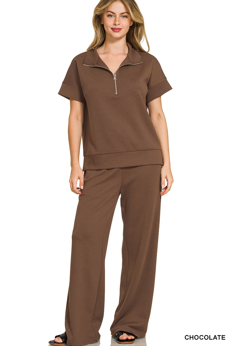ROTP-4136Y Scuba Pants Set