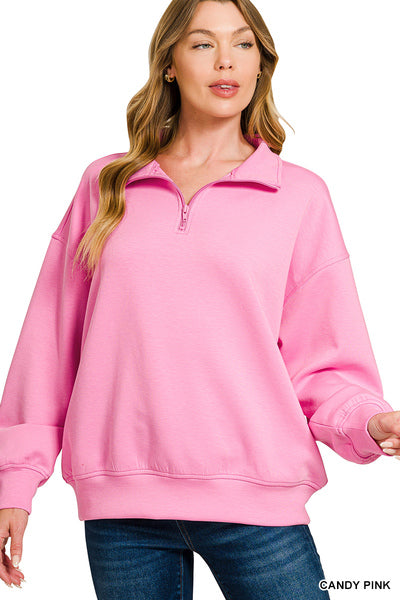 RLT-4056Y Scuba Half-Zip Pullover