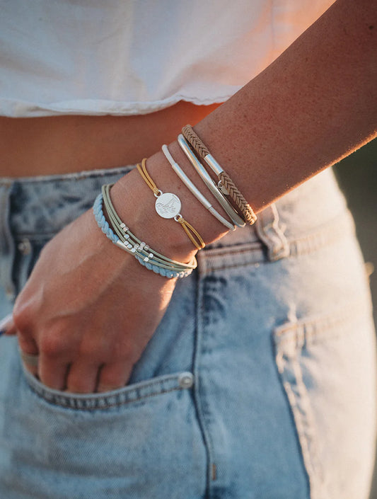 Grow Hair Tie + Bracelet Set