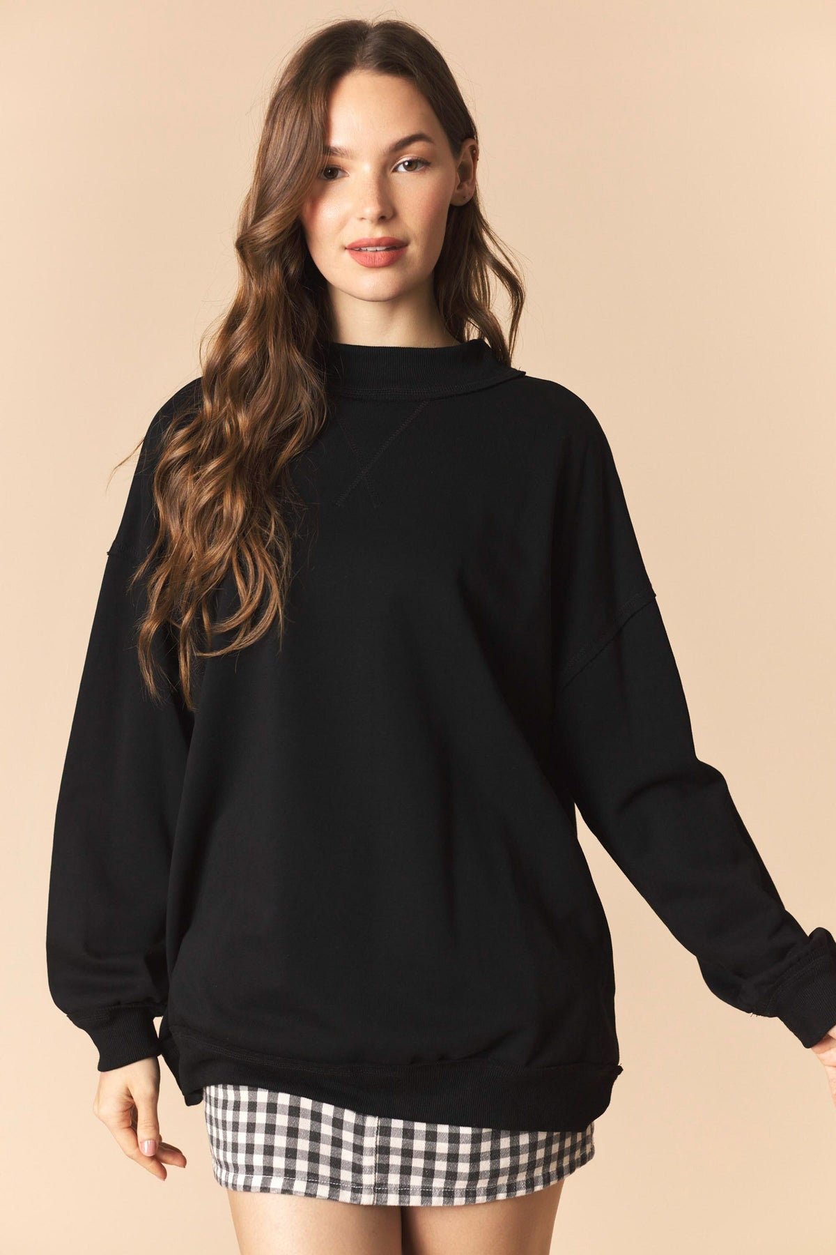 IKT300987-01 “It’s Gameday Y’all” Mock Neck Sweatshirt