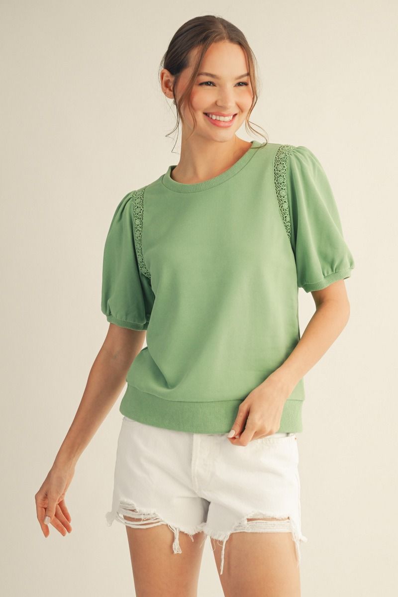 M50246 Solid Casual Top