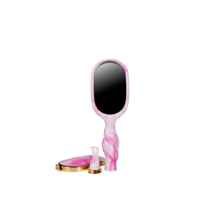 TELETIES Mini Boar Bristle Hair Brush