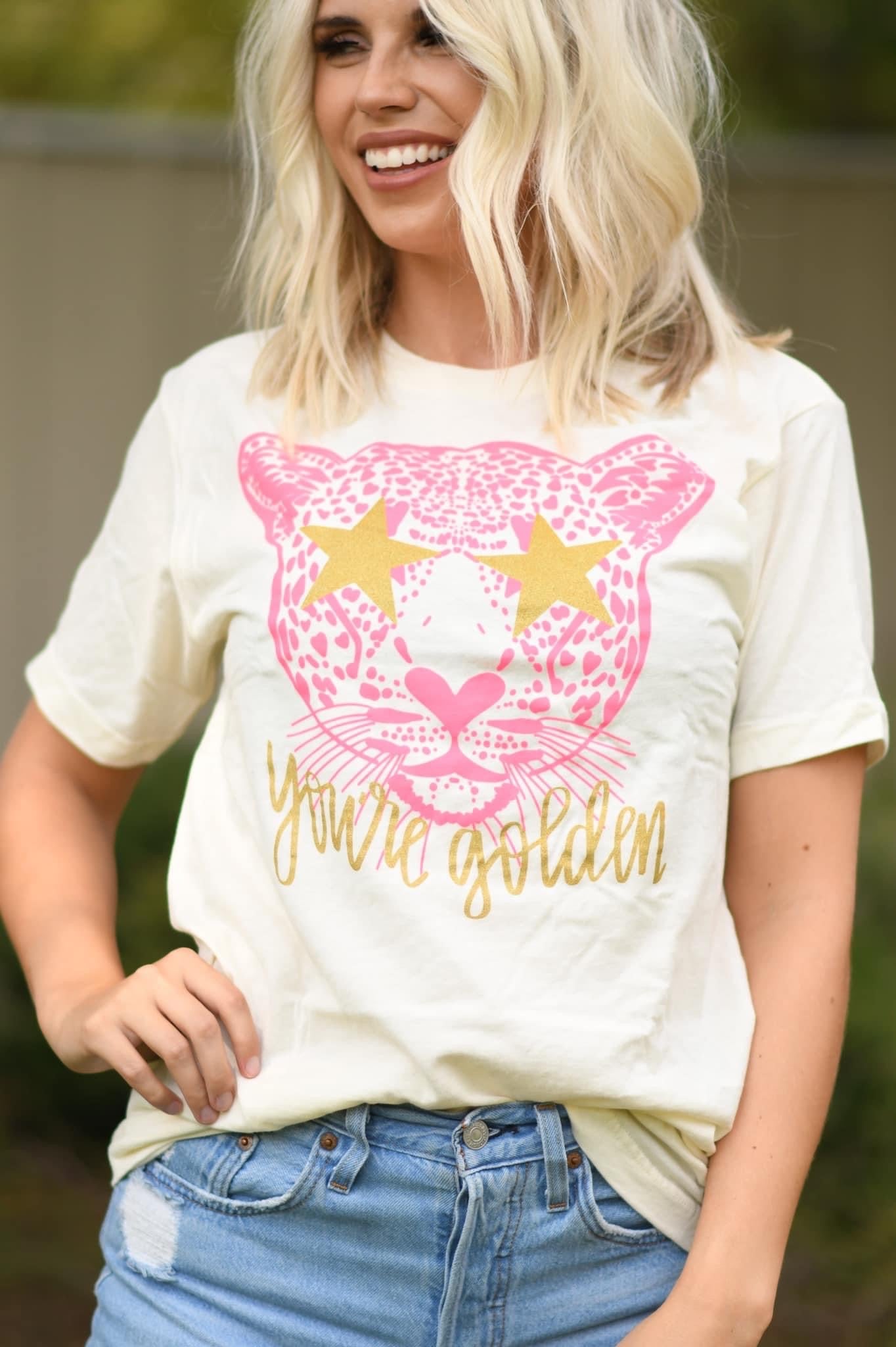 You’re Golden Tiger Graphic Tee