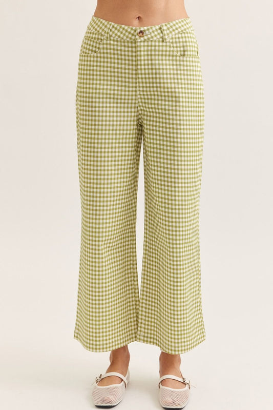P30616 Gingham Pants