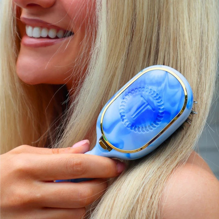 TELETIES Mini Boar Bristle Hair Brush