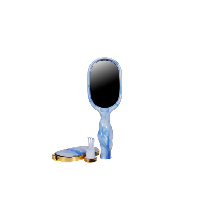 TELETIES Mini Detangler Hair Brush for Medium Hair