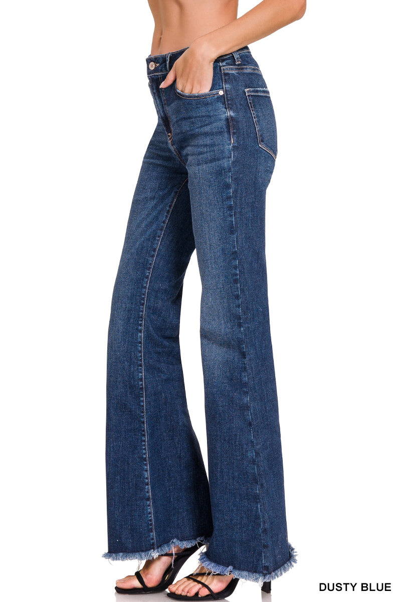 DTP-1976DD High Rise Bell Bottom Jeans
