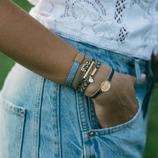 Journey Hair Tie + Bracelet Set