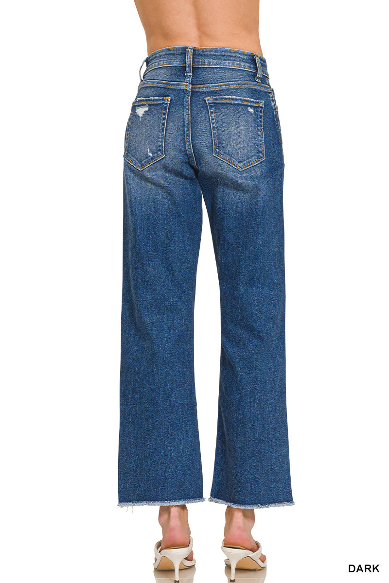 DTP-1992DD High Waisted Straight Leg Denim Jeans