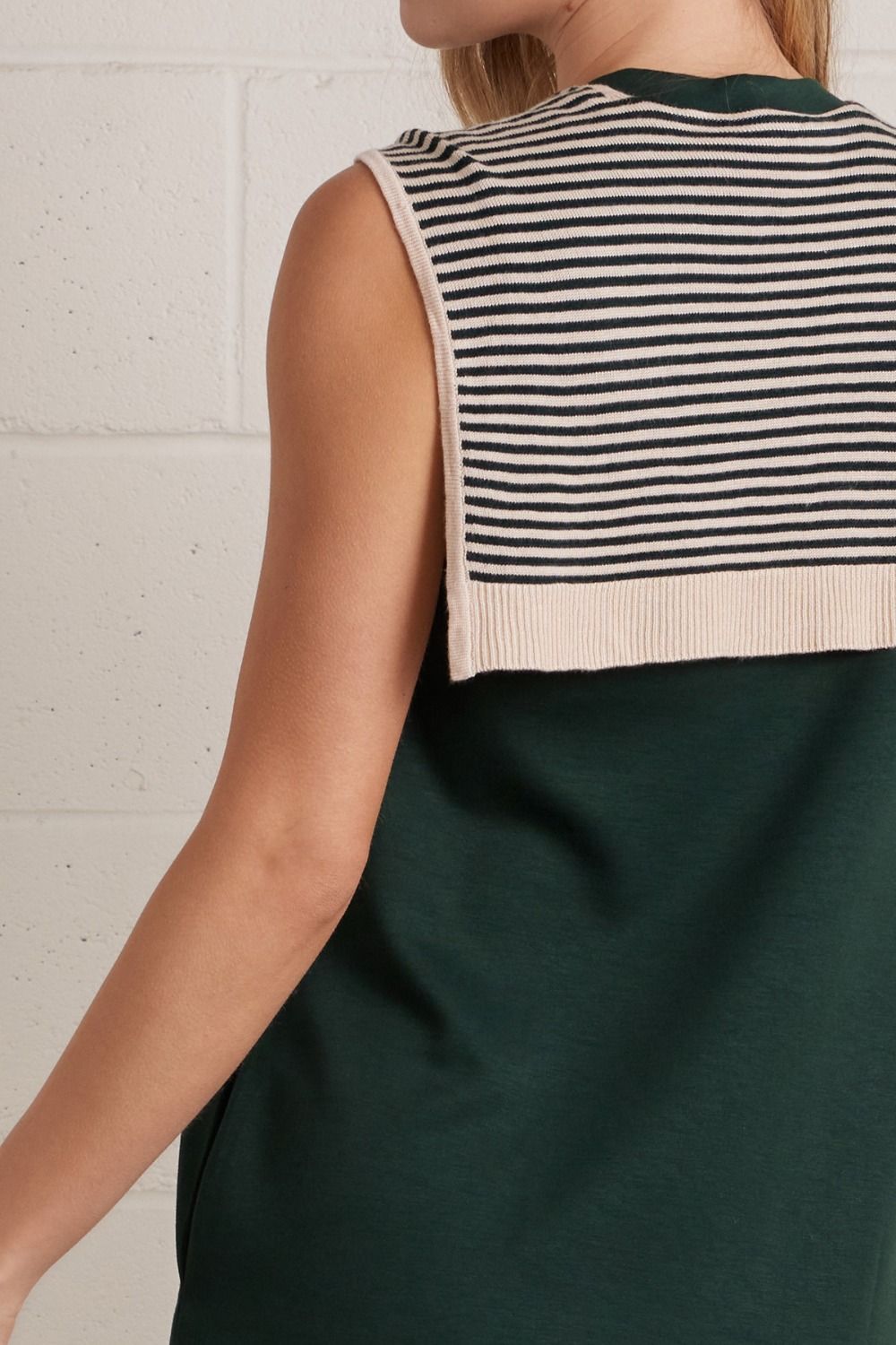 D30169 Solid Sleeveless Mini Dress
