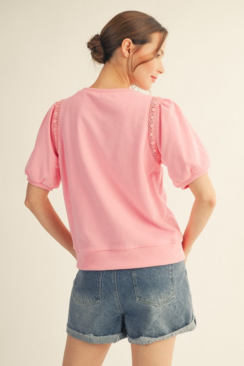 M50246 Solid Casual Top