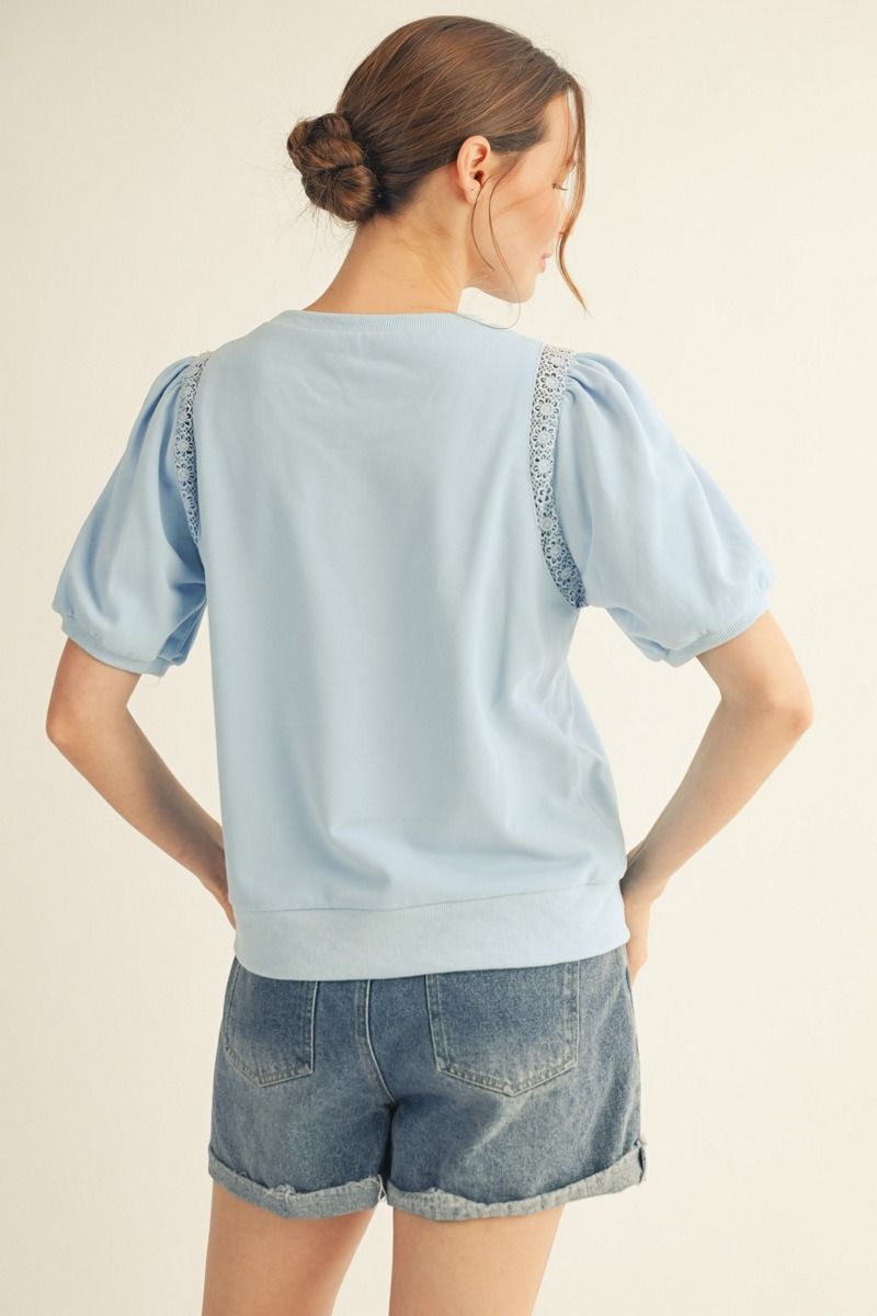 M50246 Solid Casual Top