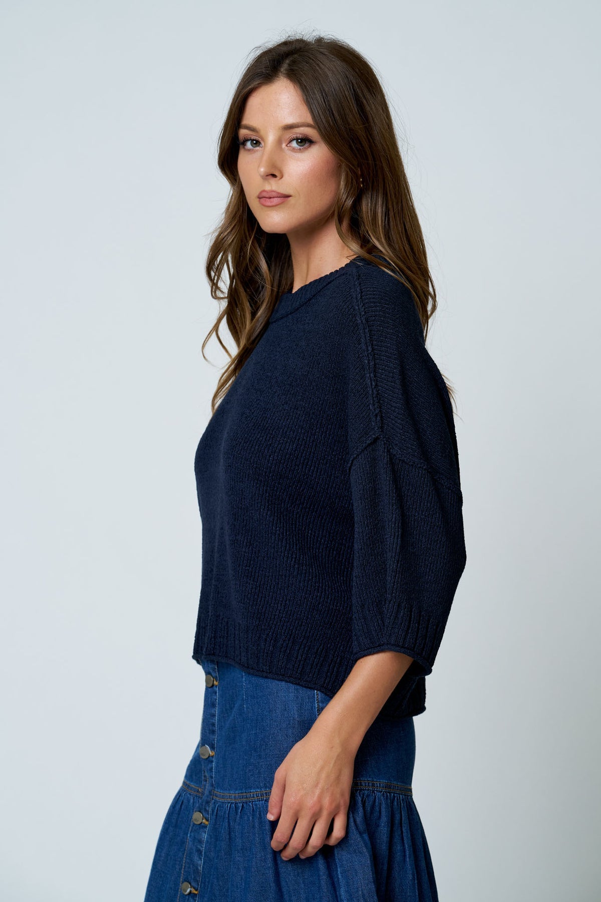 B6FT1003 Dolman Sleeve Top