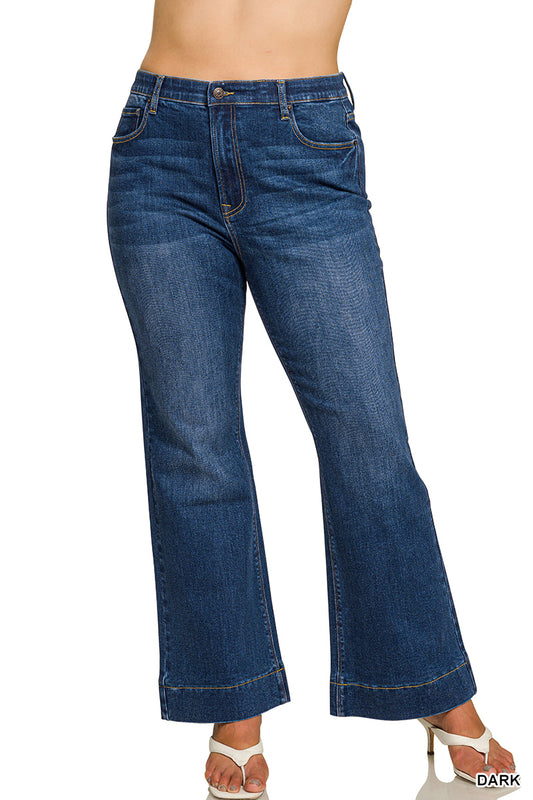 DCP-9554DDX Curvy Tummy Control Flare Jeans