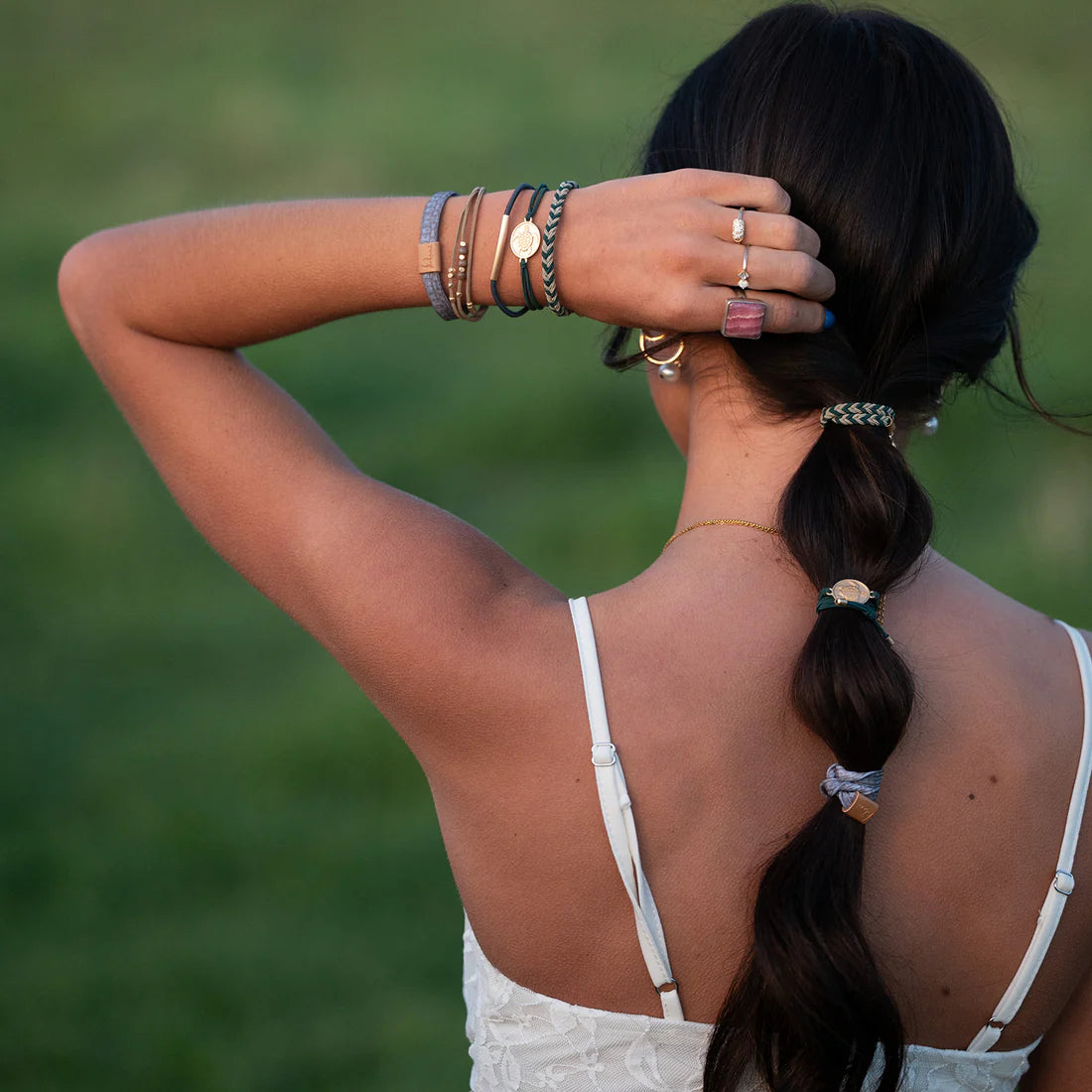 Journey Hair Tie + Bracelet Set